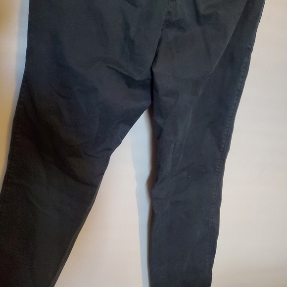 GAP Faded Black Khakis Vintage Rolled Crop Pants - Size 0R - Picture 11 of 13